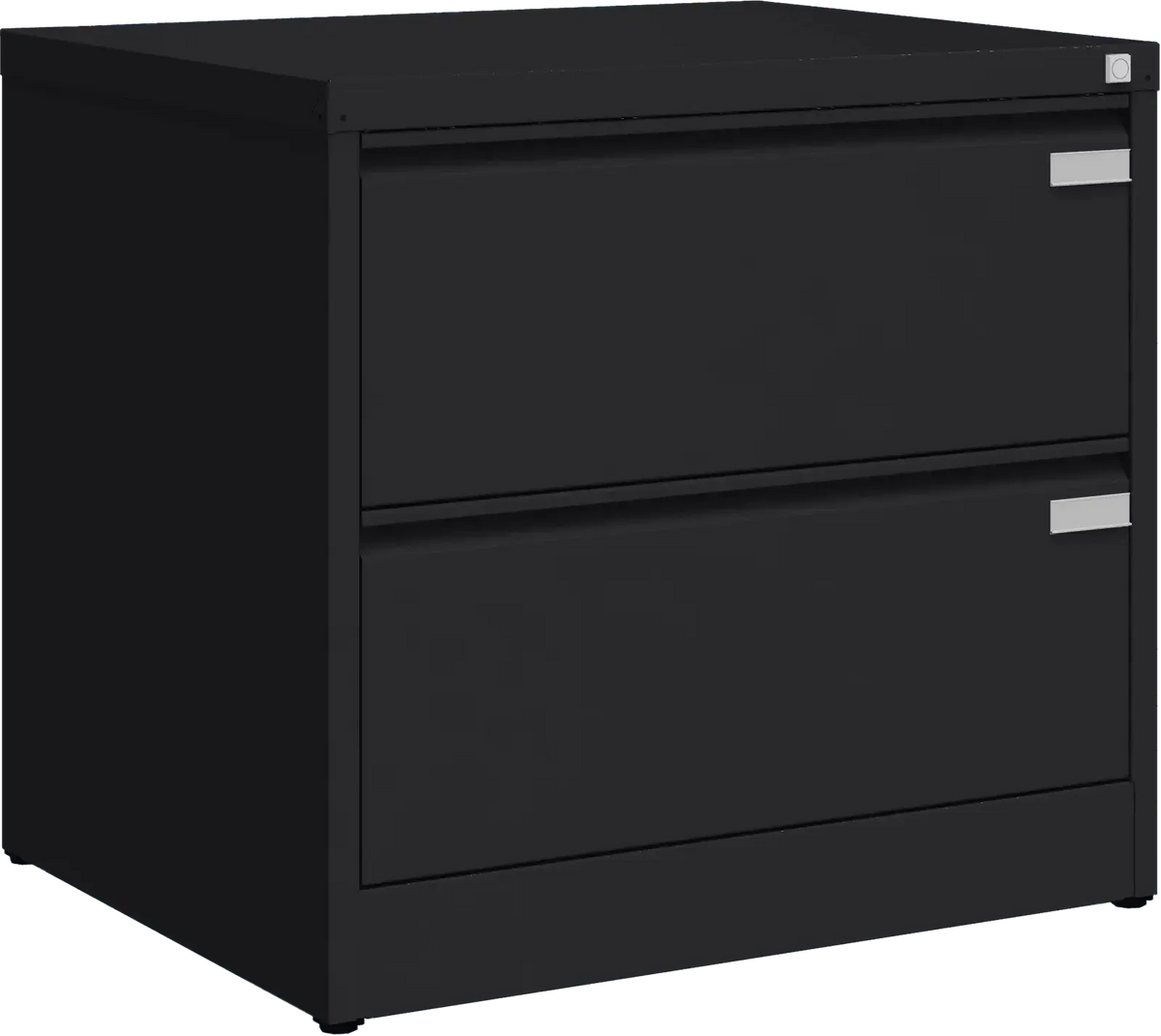 Metallist kartoteegikapp Archive, 721x775x633 mm, A4-formaadile – must / must
