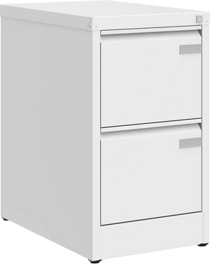 Metallist kartoteegikapp Archive, 722x415x633 mm, A4-formaadile – valge / valge