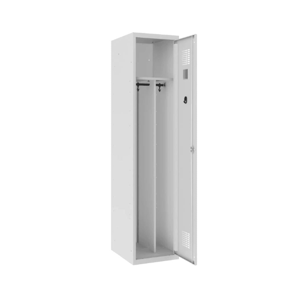 Metallist riidekapp Double 1800x400/800mm – 400x500x1800