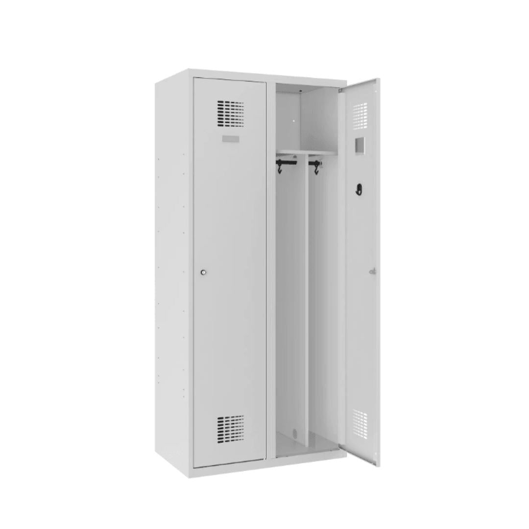 Metallist riidekapp Double 1800x400/800mm – 800x500x1800