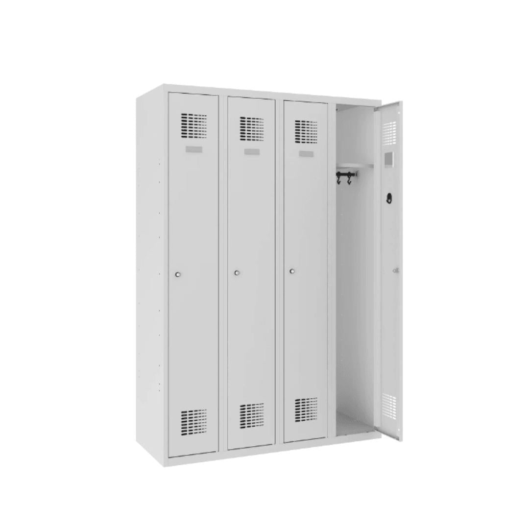 Metallist riidekapp Double 1800x400/800mm – 1200x500x1800