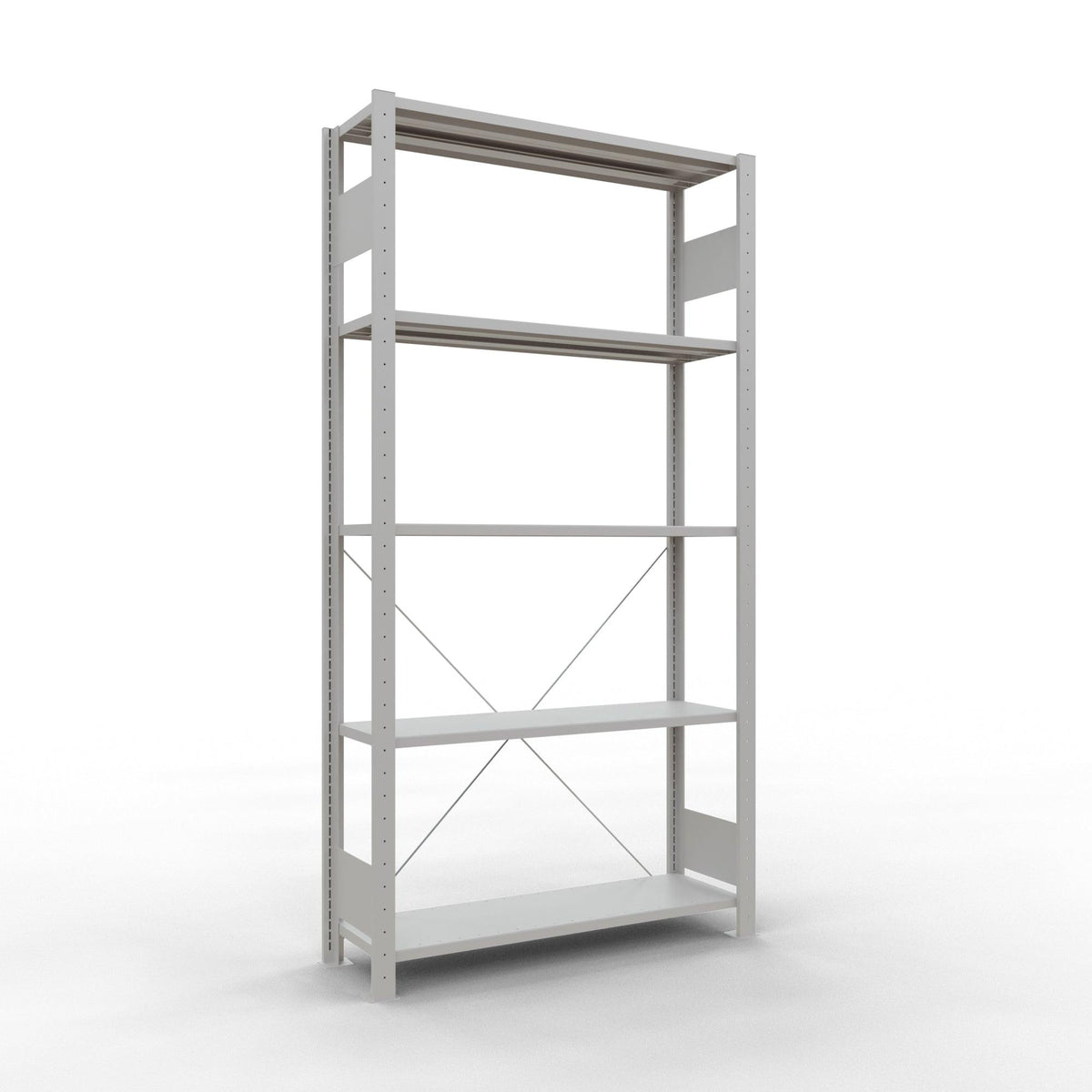 Metallist riiul Schulte Multiplus 2000 mm x1000 mm pistikühendusega – 300 / 150 / hall