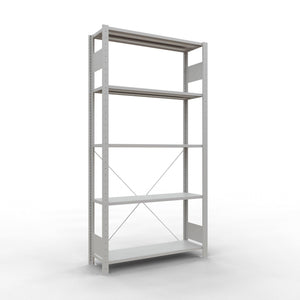 Metallist riiul Schulte Multiplus 2000 mm x1000 mm pistikühendusega – 300 / 150 / hall
