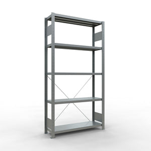 Metallist riiul Schulte Multiplus 2000 mm x1000 mm pistikühendusega – 300 / 250 / tsingitud