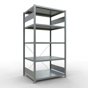 Metallist riiul Schulte Multiplus 2000 mm x1000 mm pistikühendusega – 800 / 250 / tsingitud