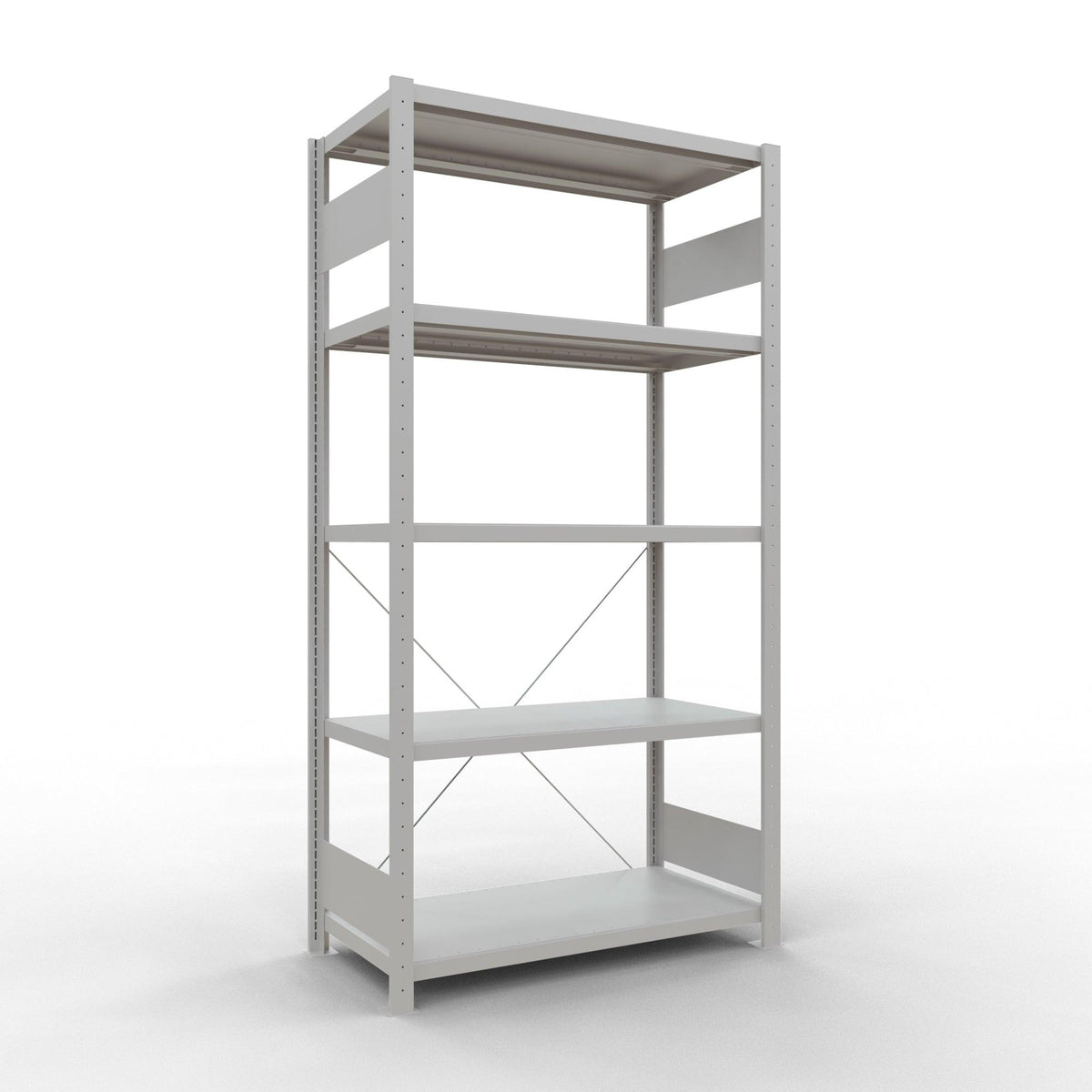 Metallist riiul Schulte Multiplus 2000 mm x1000 mm pistikühendusega – 500 / 250 / hall
