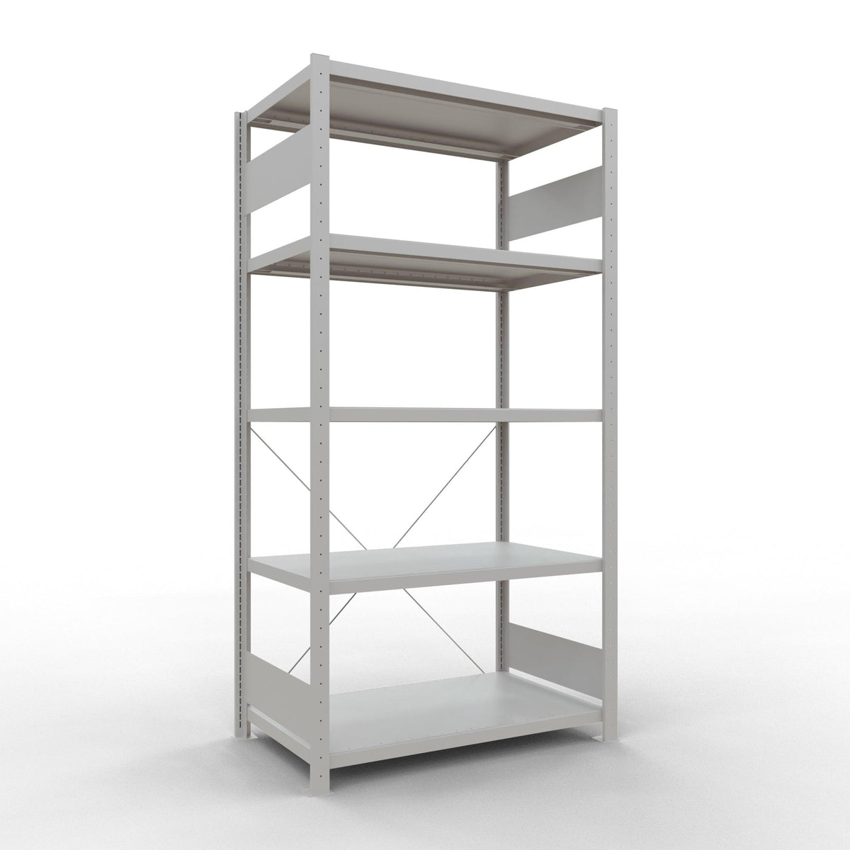 Metallist riiul Schulte Multiplus 2000 mm x1000 mm pistikühendusega – 600 / 250 / hall