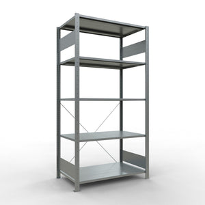 Metallist riiul Schulte Multiplus 2000 mm x1000 mm pistikühendusega – 600 / 85 / tsingitud