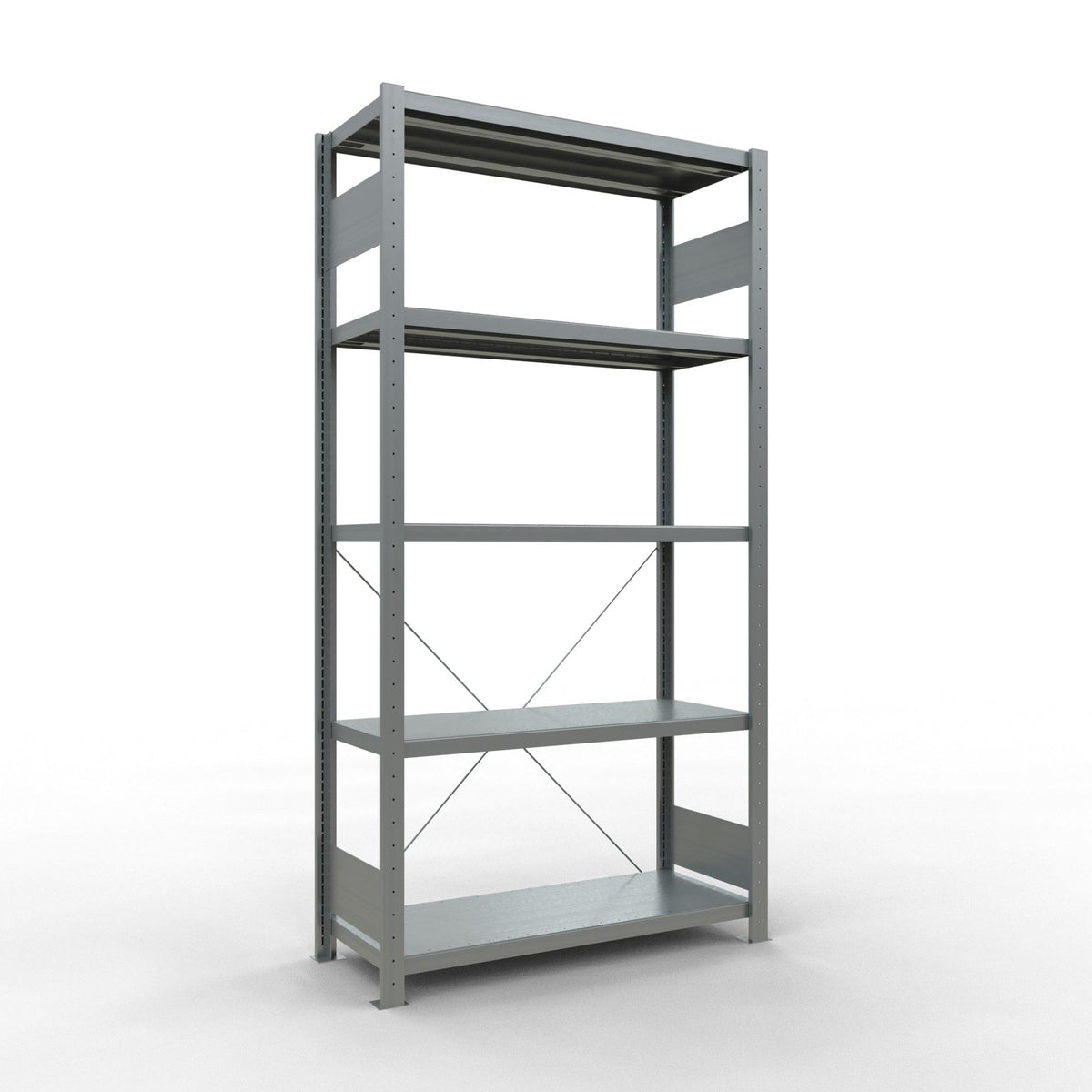 Metallist riiul Schulte Multiplus 2000 mm x1000 mm pistikühendusega – 400 / 330 / tsingitud