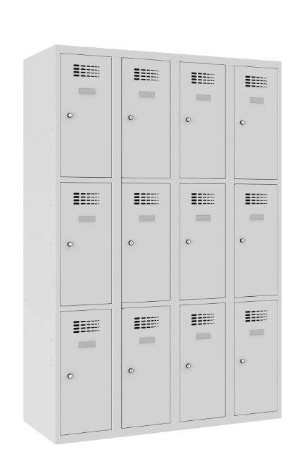 Metallist kapp Classic 4R, 12 sektsiooni – helehall / helehall