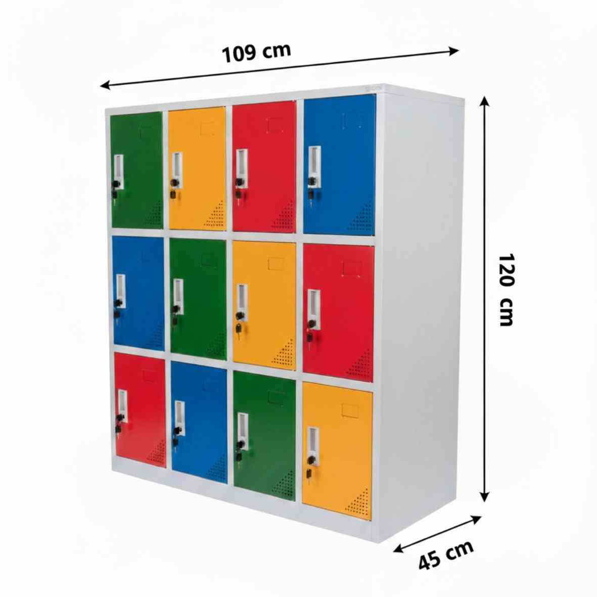 Metallkapp RIO Color, 12 sektsiooni