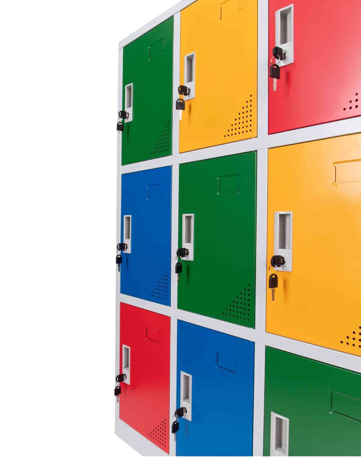 Metallkapp RIO Color, 12 sektsiooni