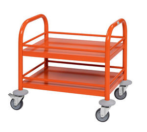 Mini-riiulkäru KONGAMEK 61357MINI 530 x 375mm 80 kg piduritega