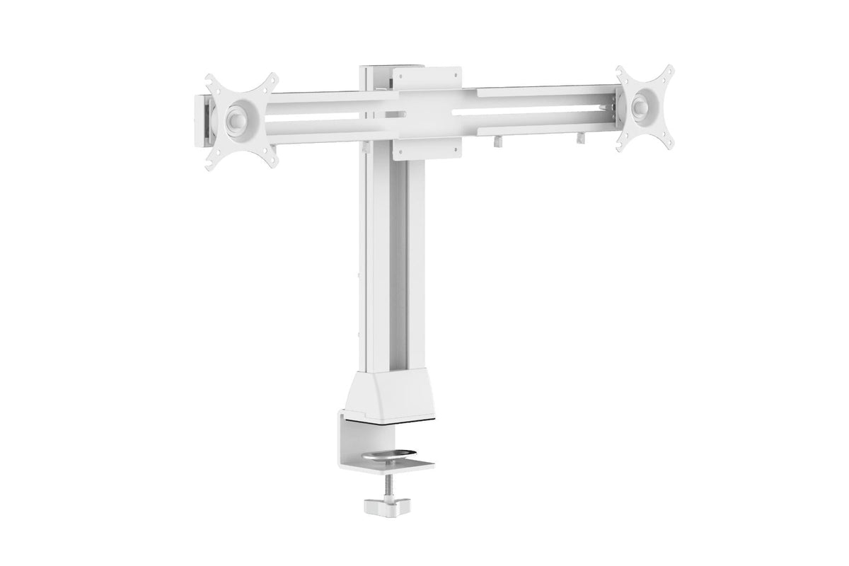 Monitorihoidik Manual Double – valge