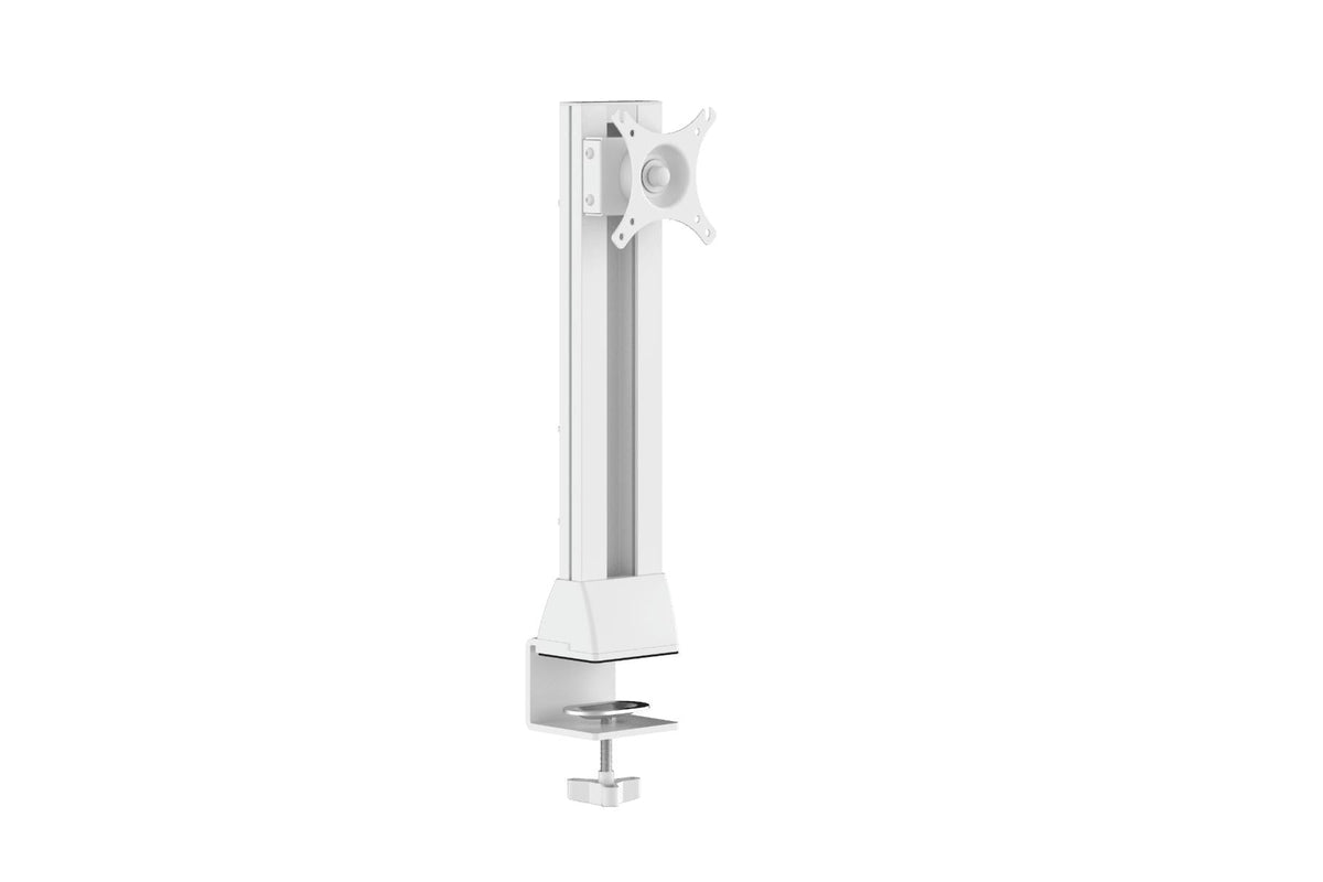 Monitorihoidik Manual Single – valge