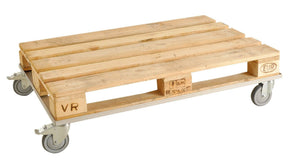 Kaubaaluste käru KONGAMEK 217F 1220 x 820mm 150 kg piduritega