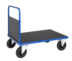 Äärisega platvormkäru KONGAMEK 3323B 1200 x 800mm 500 kg piduritega
