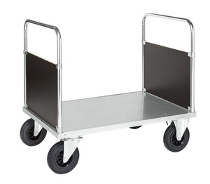 Äärisega platvormkäru KONGAMEK 6332B 1000 x 700mm 500 kg piduritega