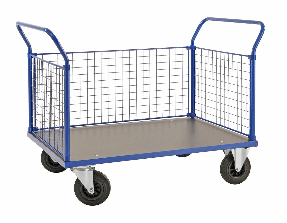 Võrkküljega platvormkäru KONGAMEK 2343 1366 x 800mm 500 kg