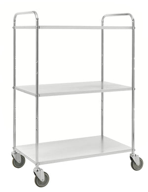Riiulikäru KONGAMEK 4123EB 980 x 585mm 250 kg piduritega