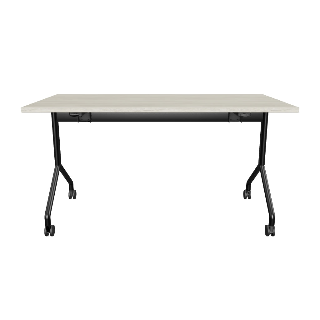 Kokkupandav ratastel konverentsilaud FOLD ONE, 140 x 70 cm; kohandatav