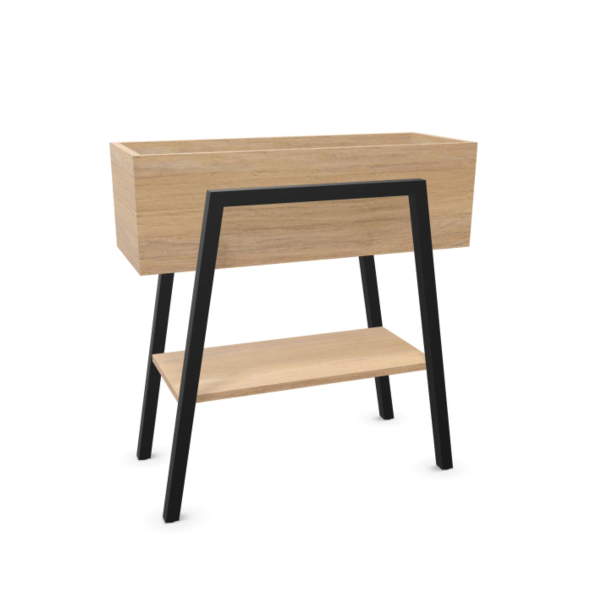 NUWO lillekast riiuliga, mõõdud 750 x 340 x 780 mm, konfigureeritav
