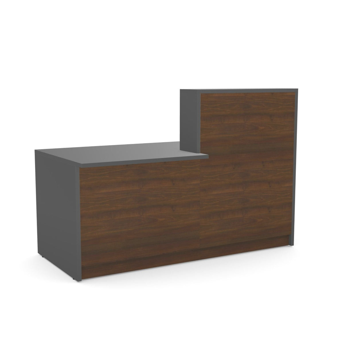 Vastuvõtulett Flexx DUAL, 170 cm – grafiit / pähklipuu