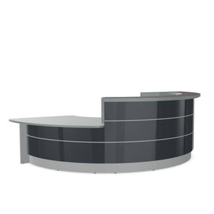 Vastuvõtulett VALDE SEMIROUND LOW MODULE, 337x 163 cm, kohandatav