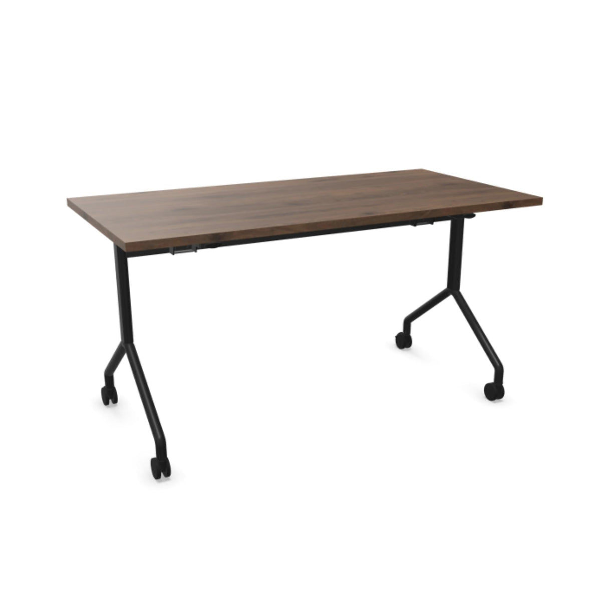 Ratastel kokkupandav konverentsilaud FOLD ONE, 140 x 70 cm; konfigureeritav