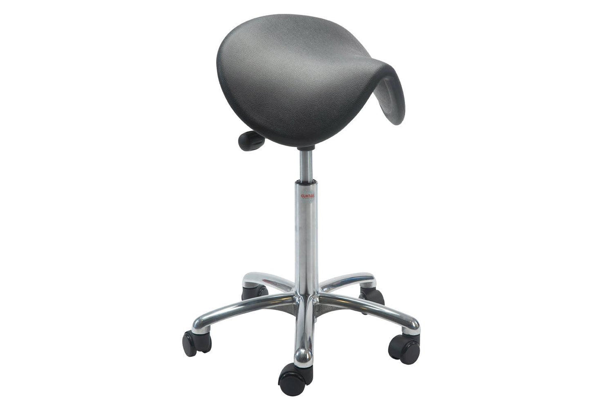 Sadultool DALTON ALU PU Easy Seat, reguleeritava kõrgusega 580-770 mm