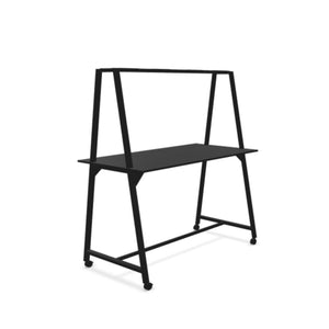Seisulaud AART 2, 160 x 100 x 110H cm, ratastega – must / must