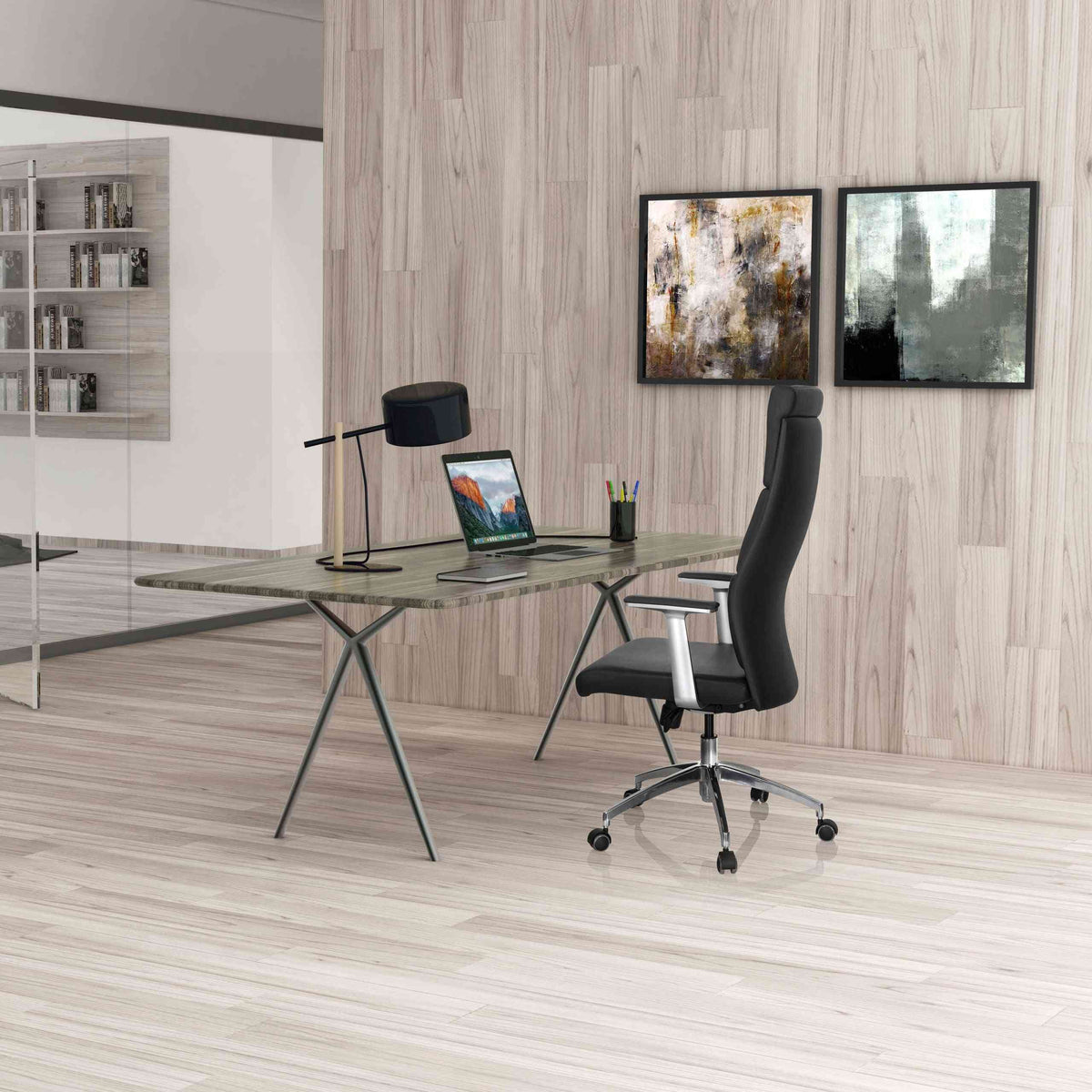 Juhi kontoritool MONZA Black