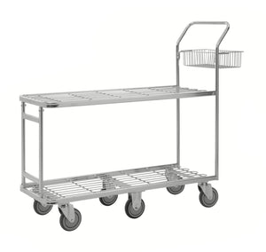 Kauplusekäru KONGAMEK 203110 1320 x 430mm 400 kg piduritega