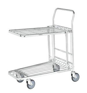 Kauplusekäru KONGAMEK 4202EB 860 x 530mm 300 kg piduritega